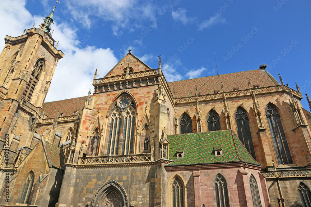 	
St Martins Church in Colmar, France	