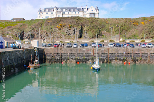 Portpatrick harbour in Galloway, Scotland photo