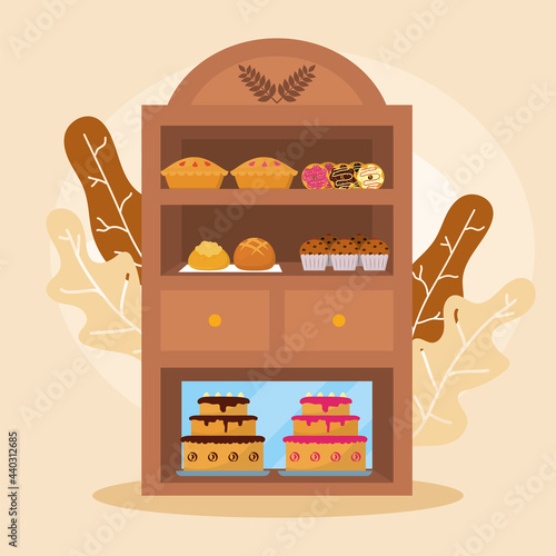 bakery furniture symbol