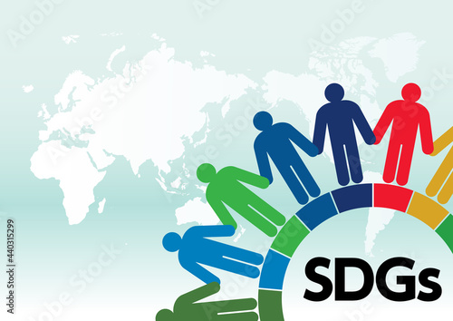 SDGs-持続可能な開発目標のイメージ背景