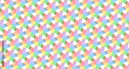 repetitive abstract geometric rainbow pattern-6q2a3