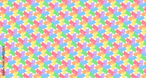 repetitive abstract geometric rainbow pattern-6q2a1
