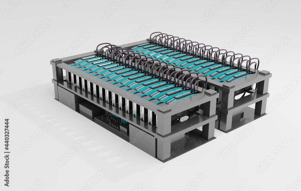 Video cards for cryptocurrency mining. The array of GPUs for mining Video cards for cryptocurrency mining. The array of GPUs for mining