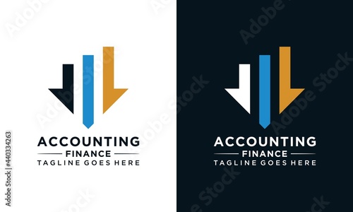 Creative Innovation Modern Finance Business icon arrow fast growth for Finance Business with High End look