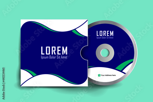 Cd cover design template. Cd cover design template. Luxury, Modern, Elegant, Professional Minimalist Business Cd cover with disk label design. Vector illustration