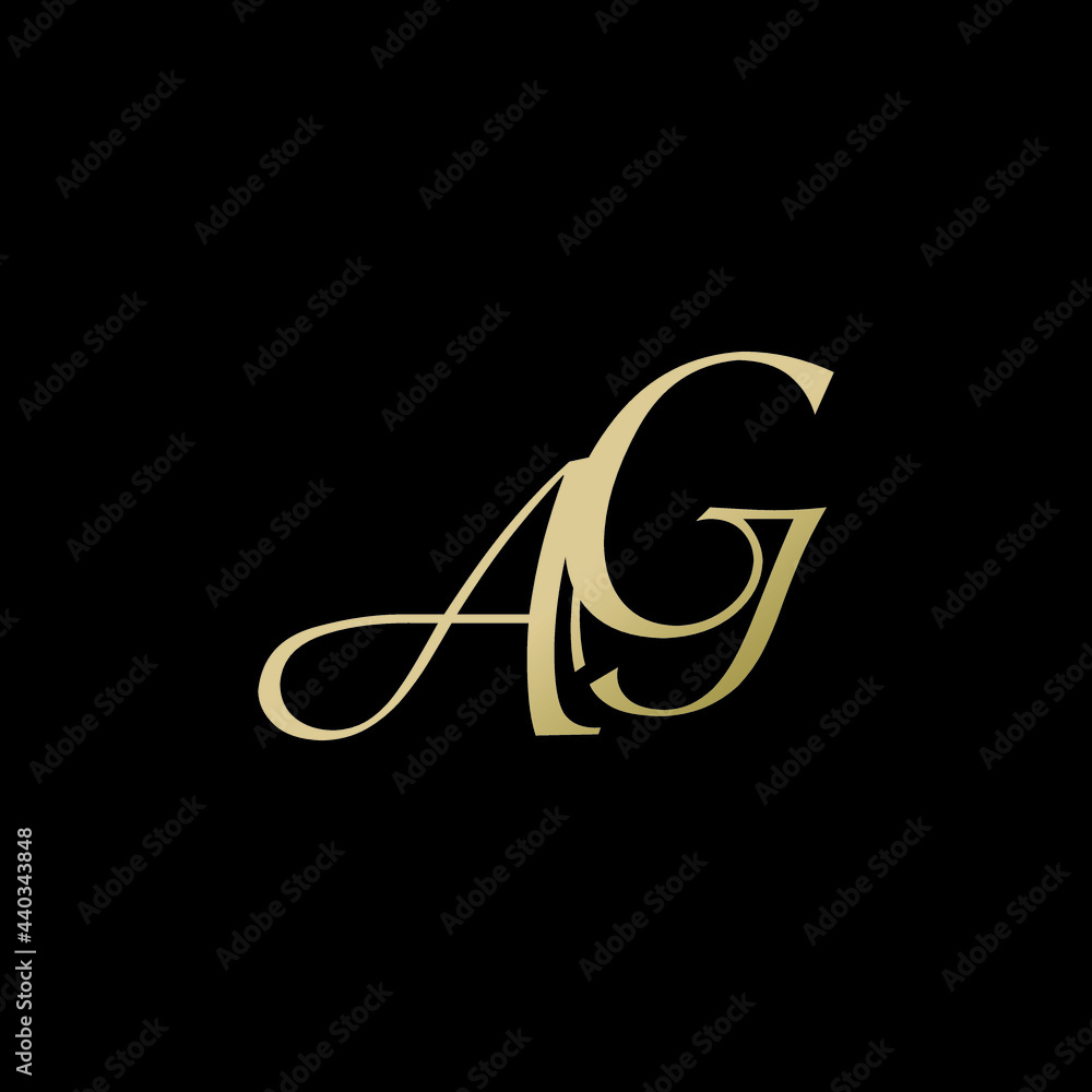 ag logo design vector icon luxury premium ag logo design vector icon luxury premium