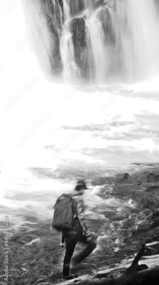 friend waterfall friend waterfall