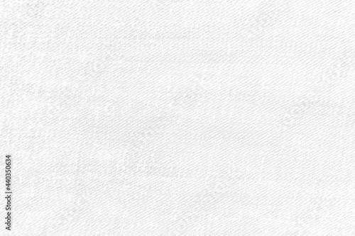 White fabric texture. Abstract cloth background. © banphote