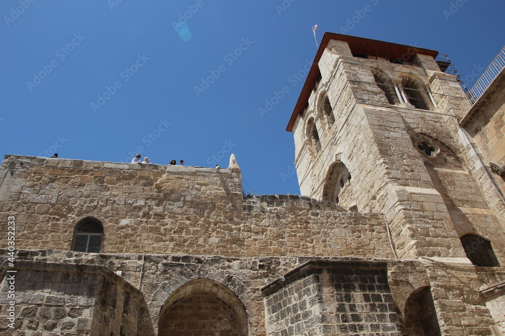 Church of the Holy Sepulchre in the Old City of Jerusalem, Israel.