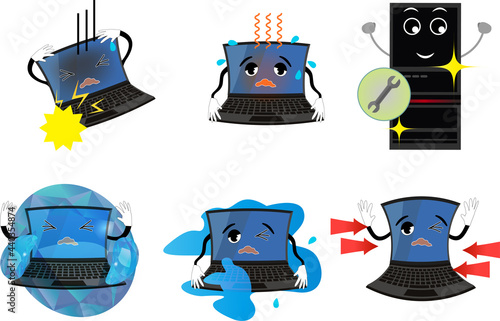 パソコンの症状と故障