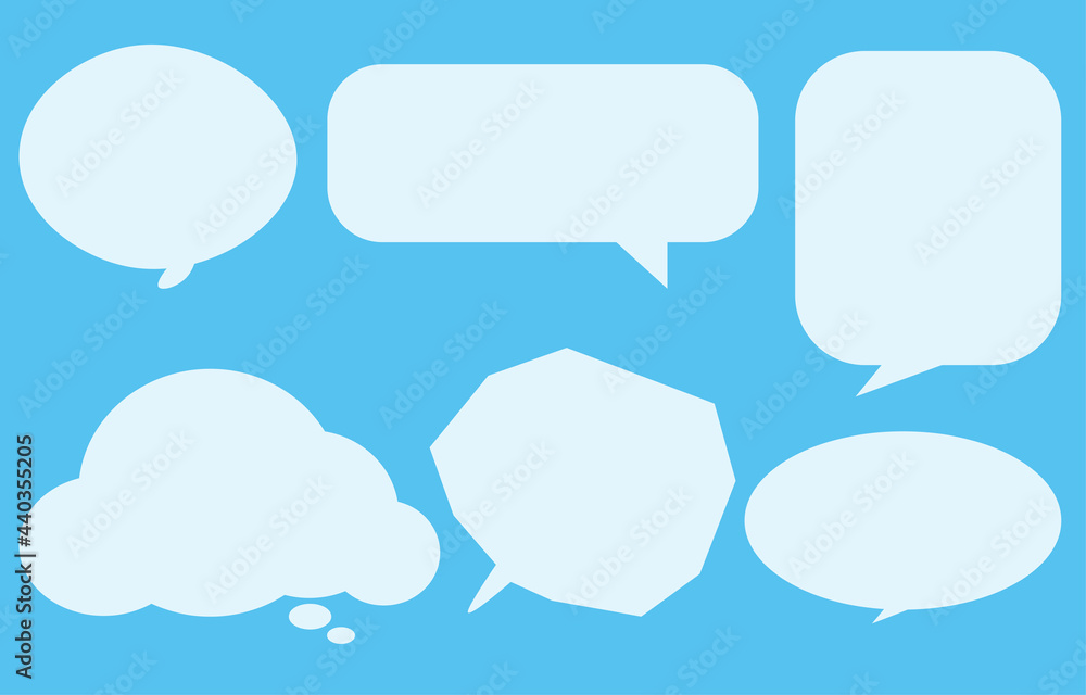 Set speech bubbles on dark background. chat box or chat vector square message or communication icon Cloud speaking for comics and comics message dialog Set speech bubbles on dark background. chat box or chat vector square message or communication icon Cloud speaking for comics and comics message dialog