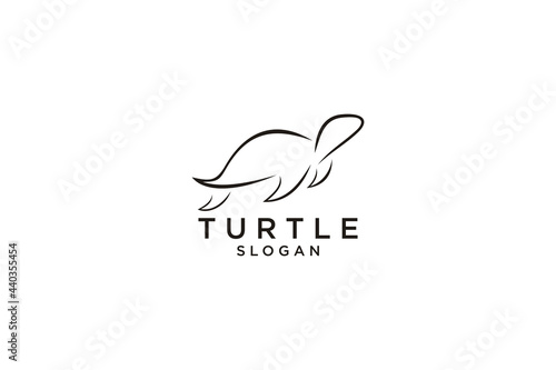 Sea turtle icon. Line, glyph and filled outline version, Turtle animal top view outline and filled vector sign. Symbol, logo illustration. Different style icons set. Vector graphics