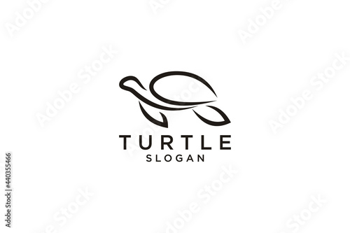 Sea turtle icon. Line, glyph and filled outline version, Turtle animal top view outline and filled vector sign. Symbol, logo illustration. Different style icons set. Vector graphics