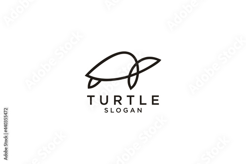 Sea turtle icon. Line, glyph and filled outline version, Turtle animal top view outline and filled vector sign. Symbol, logo illustration. Different style icons set. Vector graphics