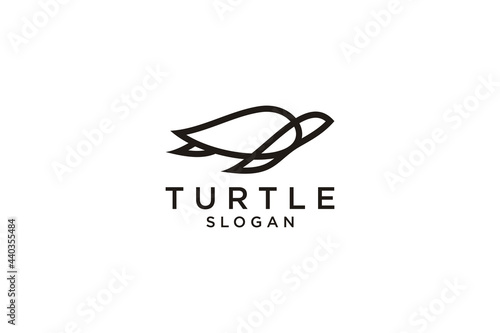 Sea turtle icon. Line, glyph and filled outline version, Turtle animal top view outline and filled vector sign. Symbol, logo illustration. Different style icons set. Vector graphics
