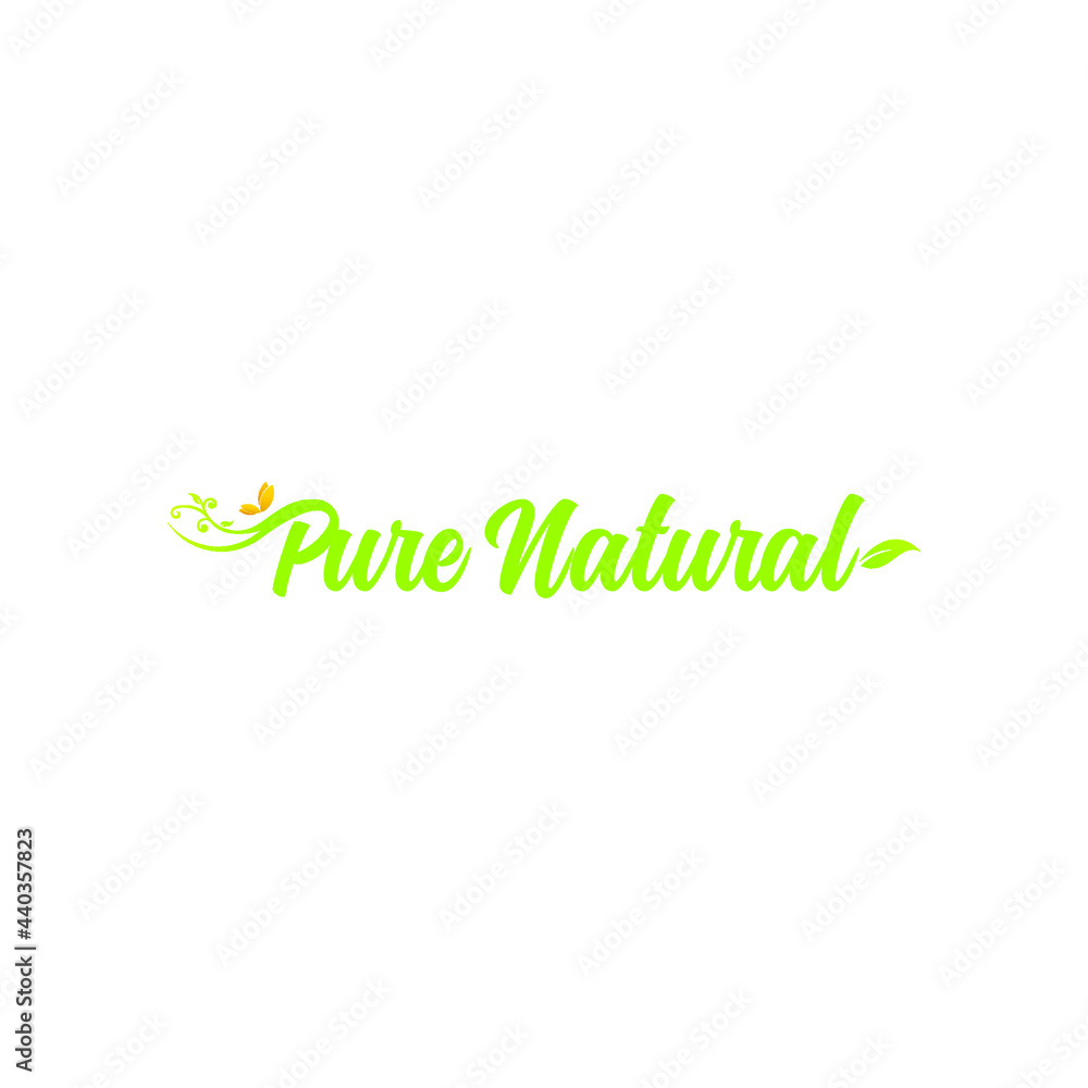 Pure Natural Logo Pure Natural Logo
