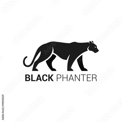 Illustration of Black Phanter White Space