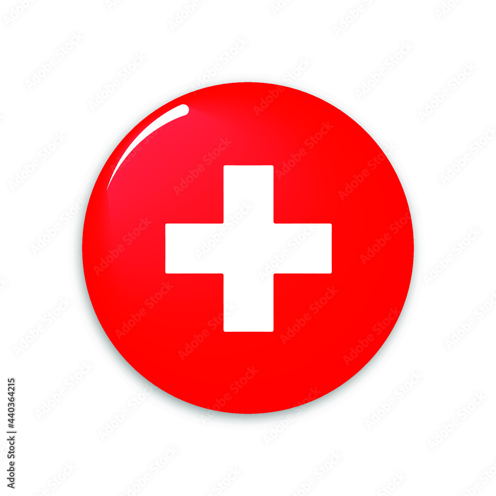 Switzerland country flag icon vector design Switzerland country flag icon vector design