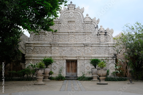 Indonesia Yogyakarta - Tamansari Water Castle - gate into Taman Sari