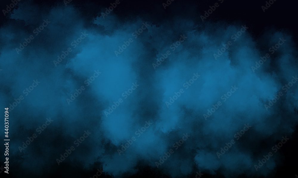 marine fog or smoke on dark space background