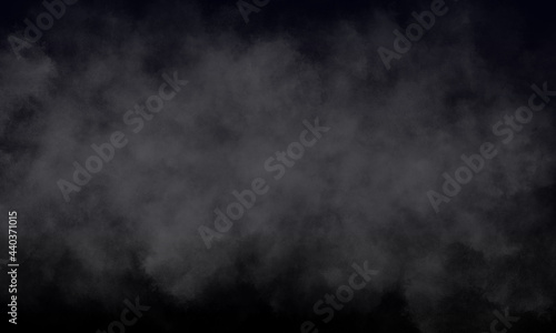 charcoal fog or smoke on dark space background © Dompet Masa Depan