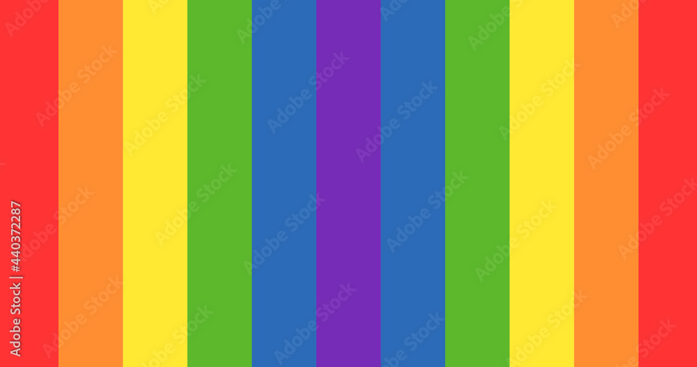 LGBT pride flag rainbow flag background The movement of the ...