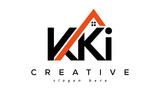 KKI letters real estate construction logo vector