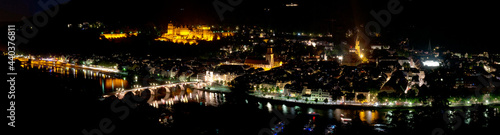 Heidelberg bei Nacht