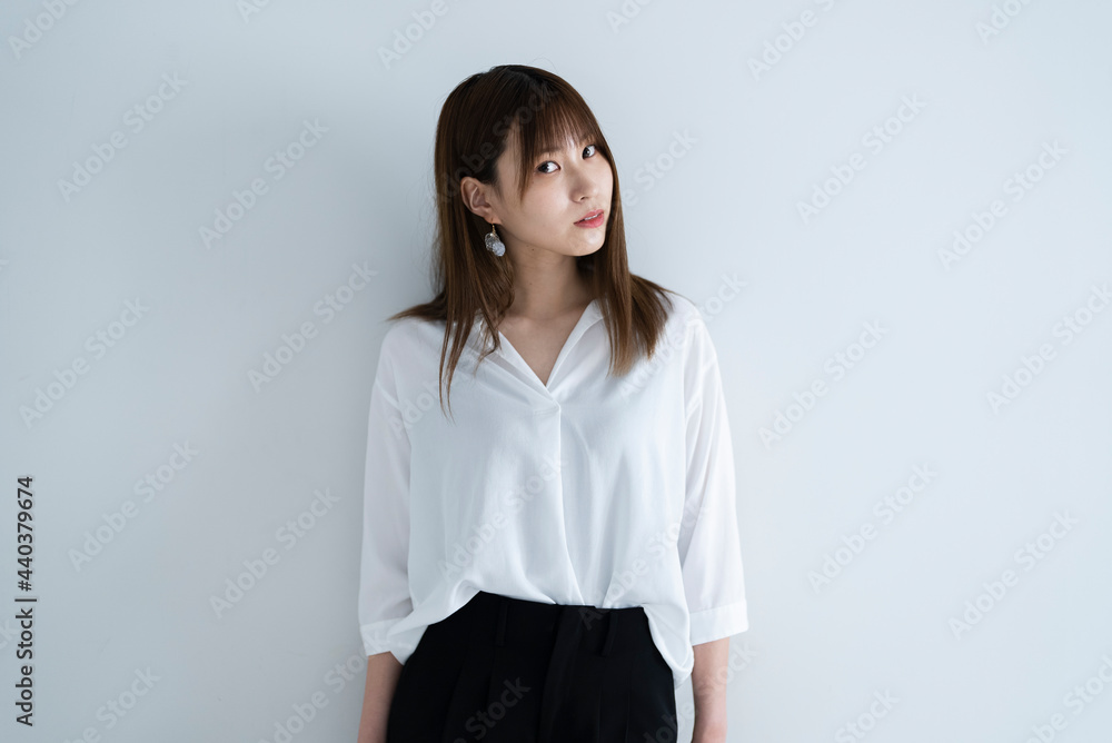 クールなビジネスウーマン