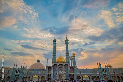 The Infallible Lady, the sister of Imam Reza in Qom, Iran photo