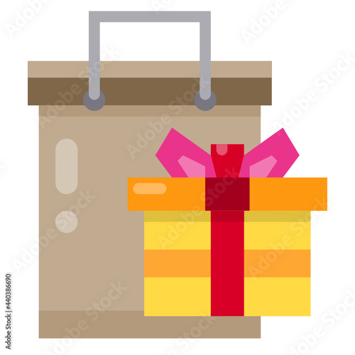 shopping flat icon