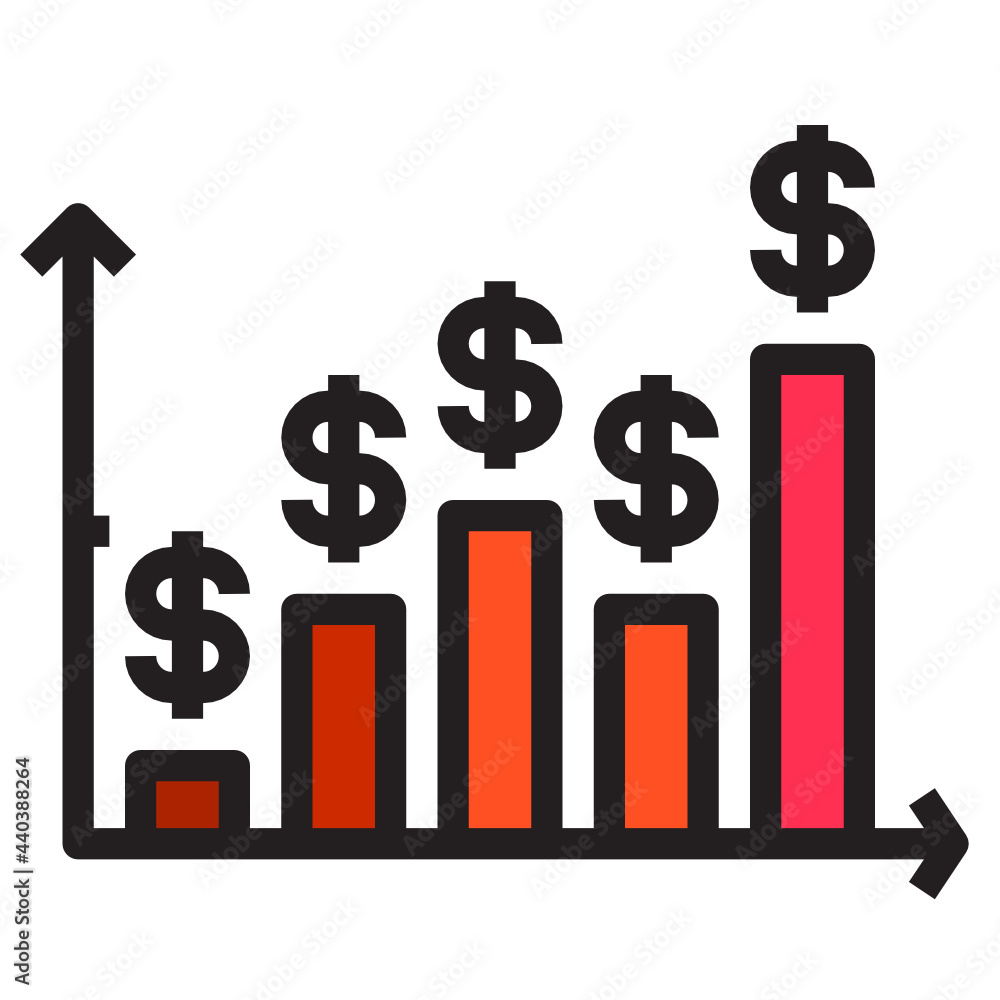 growth line icon growth line icon