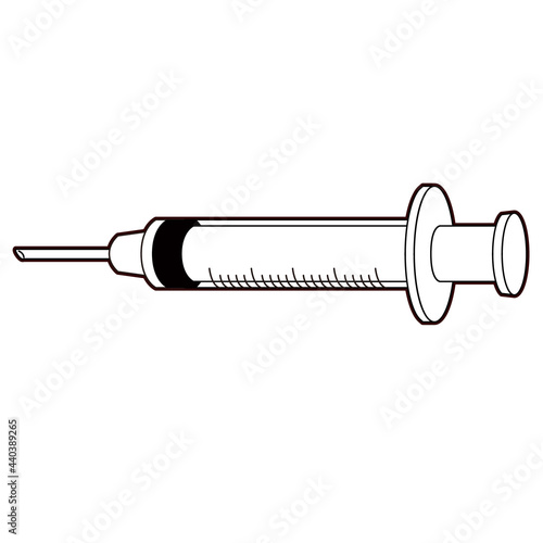 ワクチン接種済みのイラスト COVID-19 vaccine mRNA 