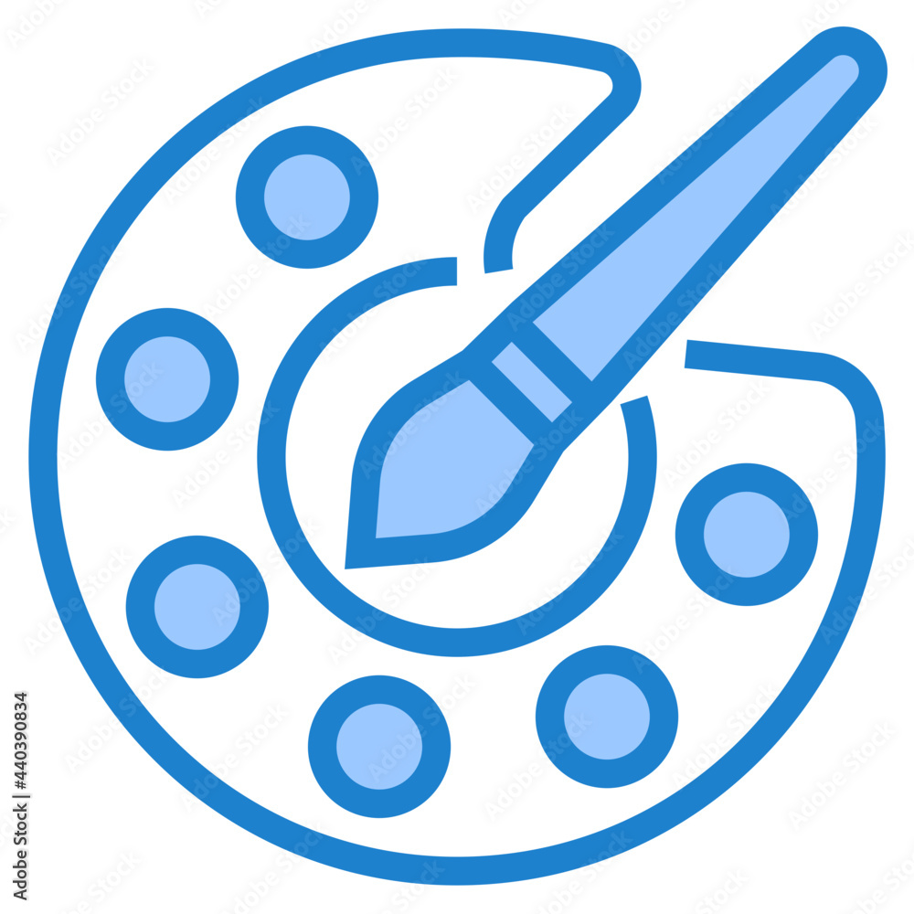 Art blue style icon Art blue style icon