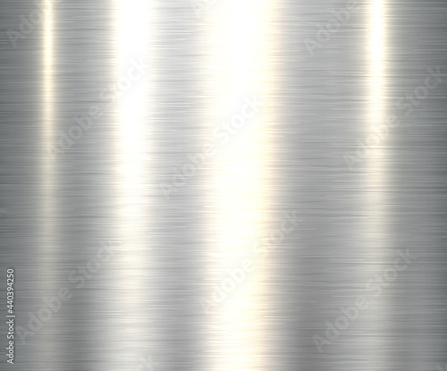 Metal silver steel texture background, shiny brushed metallic texture plate.