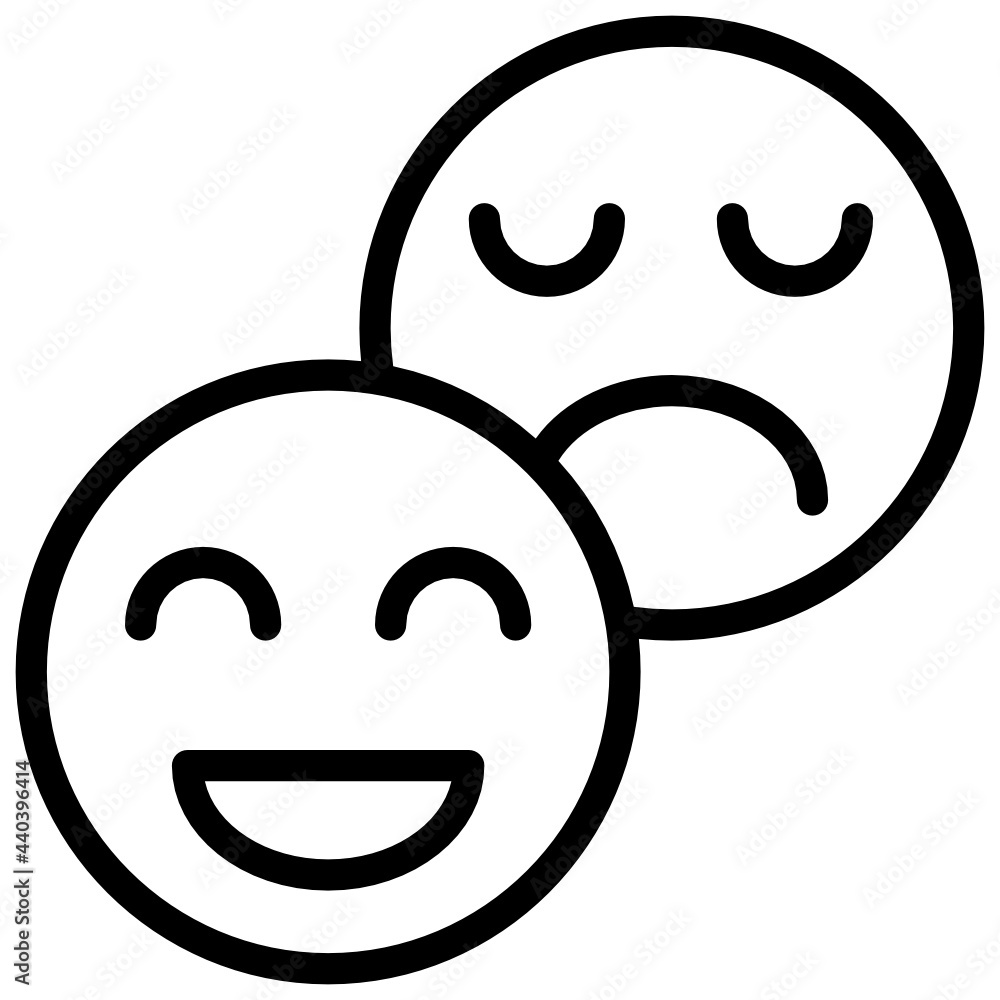 Feedback outline style icon Feedback outline style icon