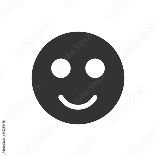 Emoji solid icon.