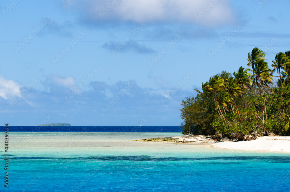 Naklejka premium リゾートの海