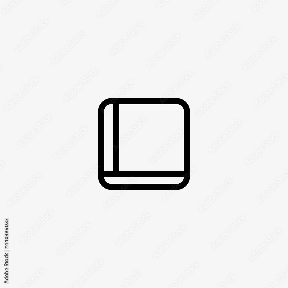 Book icon in line design style. library vector illustration. Book icon in line design style. library vector illustration.