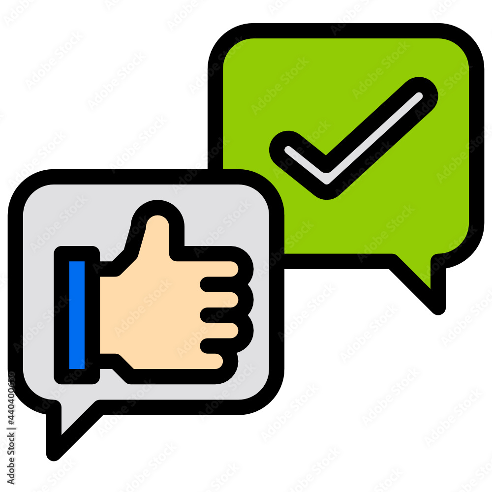Megaphone color line style icon Megaphone color line style icon