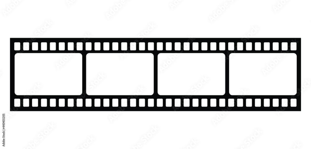 Black and White Negative Filmstrip used by Film Makers and Photography or Photographers as Design Template Black and White Negative Filmstrip used by Film Makers and Photography or Photographers as Design Template