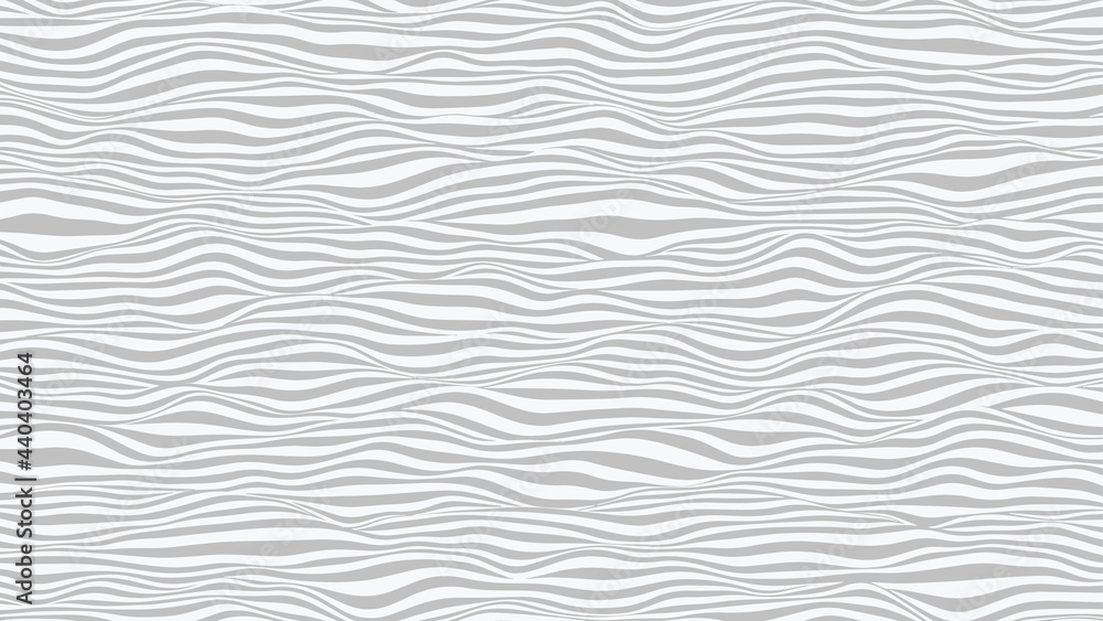 Wavy striped surface. Grey and white lines with ripples effect. Vector background. Wavy striped surface. Grey and white lines with ripples effect. Vector background.