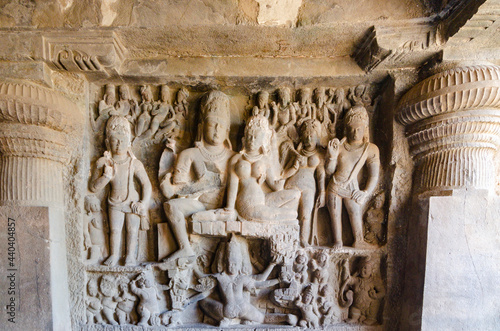 Slika na platnu Ajanta and Ellora Cave Complex in India