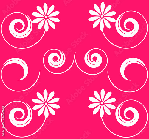 abstract floral background