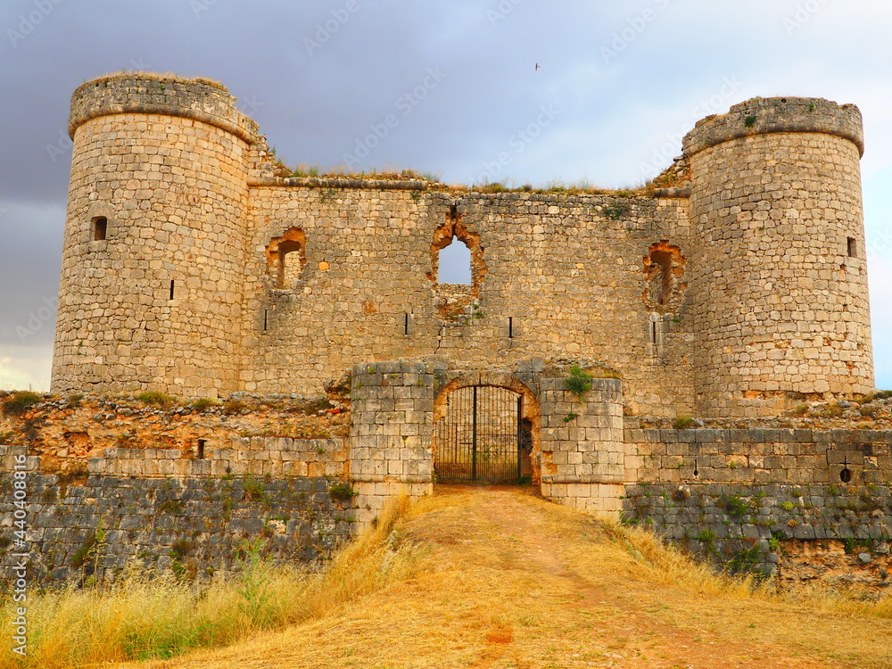 Pioz Castle, military fortress in the province of Guadalajara