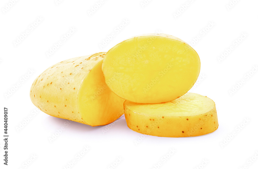 Potato isolated on white backgroun Potato isolated on white backgroun