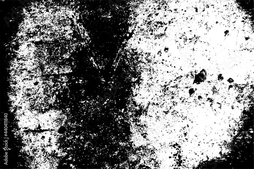 Dirty grunge background. The monochrome texture is old. Vintage worn pattern. The surface is covered with scratches