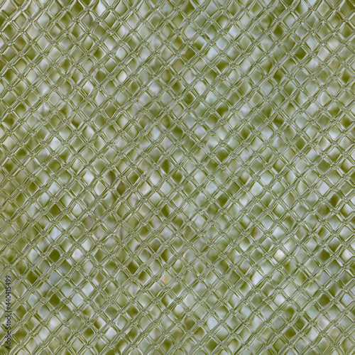 Glass surface texture from the image of a green cube illustration