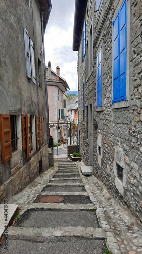 Passage Croisellet dans la ville de Rumilly en Haute-Savoie