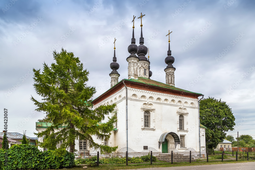 Tsarekonstantinovskaya church, Suzdal, Russia
